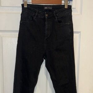 Zara Classic Black Jeans